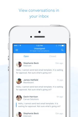 Intercom Conversations screenshot 2