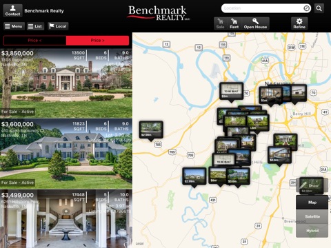Benchmark Realty for iPad screenshot 2