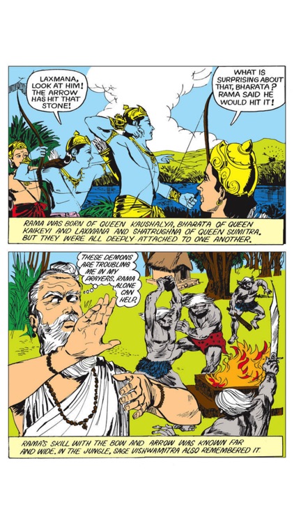 Rama (The Ideal Man) - Amar Chitra Katha Comics