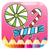 Free Candy Cookie Coloring Book Game Version