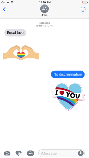 LGBT Pride Love Animated Sticker(圖3)-速報App