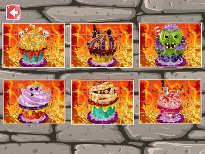 Jigsaw Puzzle Cupcakes