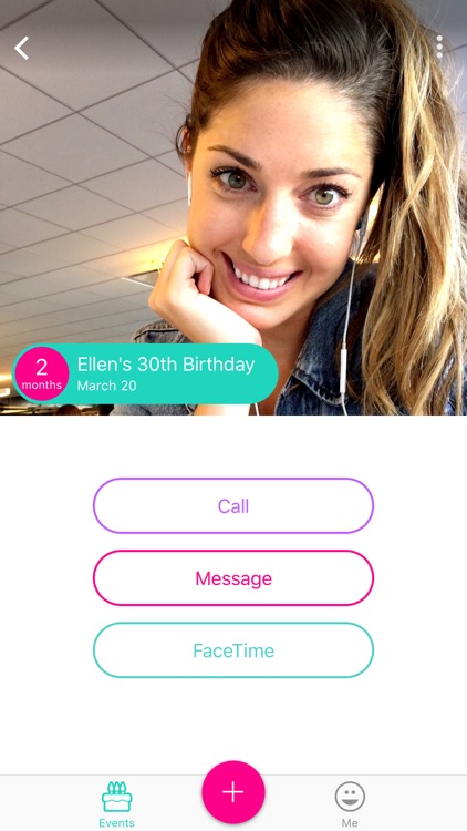 Confetti – remember birthdays & other special days