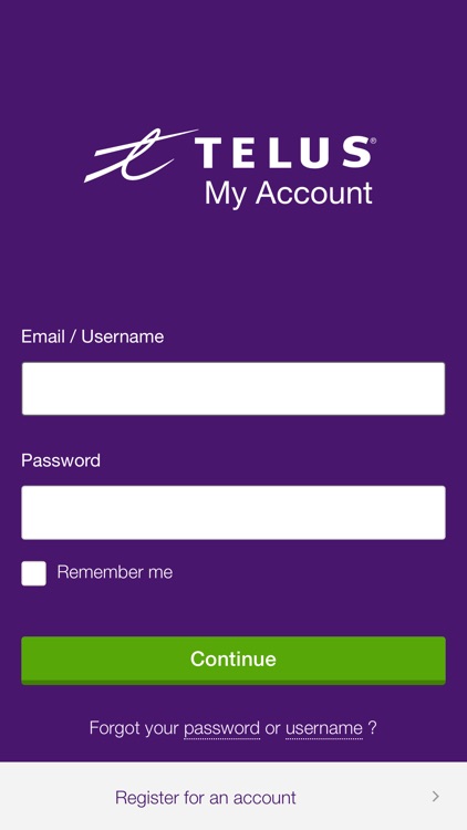 TELUS My Account