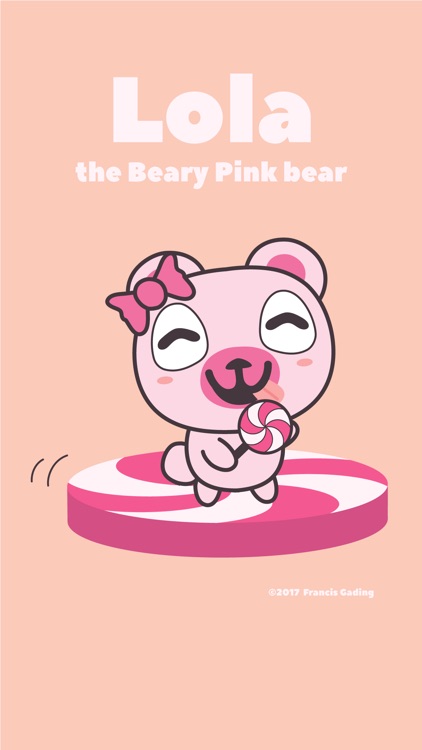 Lola the Beary Pink Bear