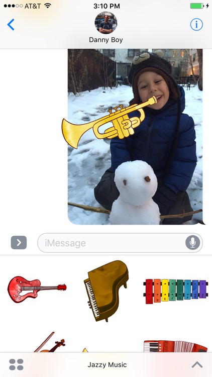 Jazzy Musical Instruments - World Music Stickers