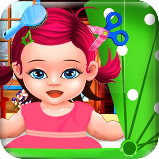 Babysitter Hairstyles Salon Girls Games Icon