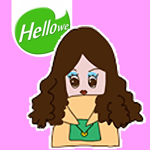 Hellowe Stickers: Little Woman icon