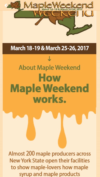 NYS Maple Weekend