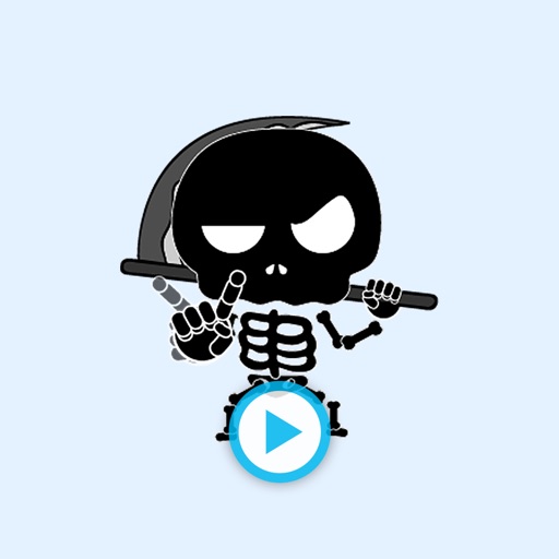Emotional Skeletons - Animated Gif Stickers icon