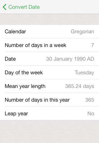 Calendar Convert screenshot 4