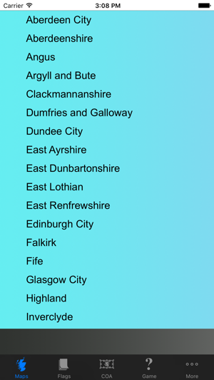 Scotland Council Maps and Capitals(圖3)-速報App