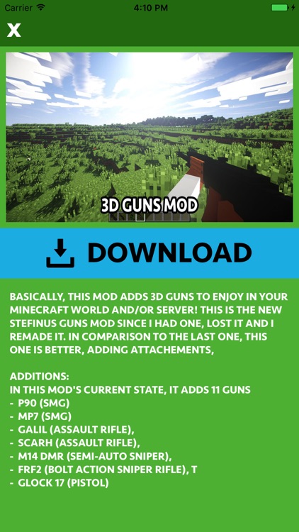 GUNS ADDON & MODS for Minecraft Edition screenshot-3