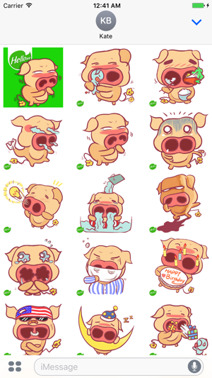 Hellowe Stickers: Big Nose Piggy(圖5)-速報App