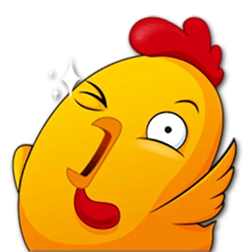 Funny Chicken Stickers