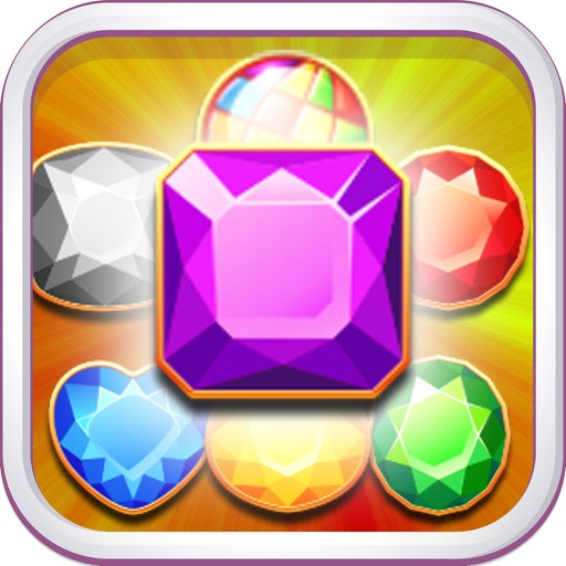 Jewel World Crush - Match 3 Puzzle Game Icon