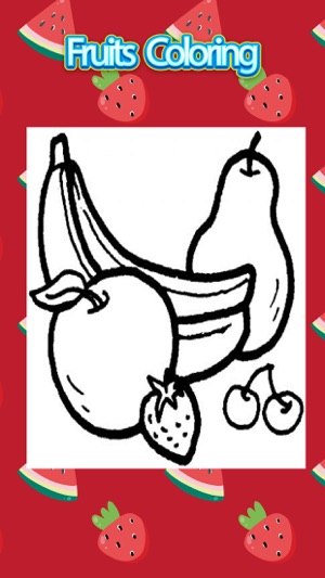 Coloring Book for Kids Fruits Splash Painting Game(圖2)-速報App