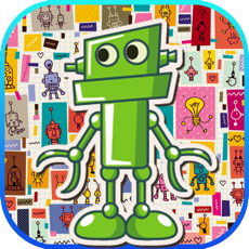 Activities of Robot match 3 puzzle game