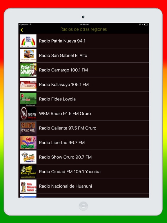 Radios Bolivia - Emisoras de Radio Online FM & AM screenshot 2