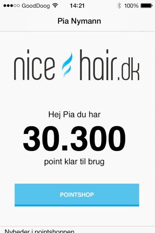 NiceHair.dk screenshot 2