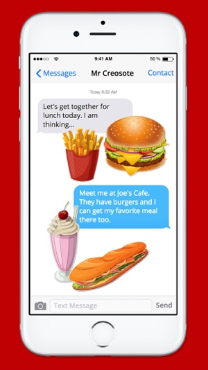 Lets Go To Lunch Food Sticker Pack(圖2)-速報App