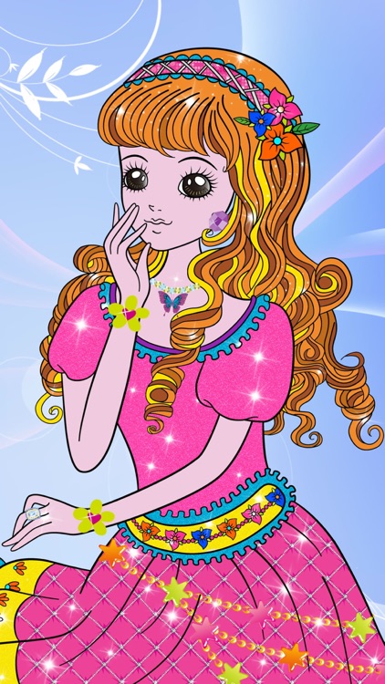 Princess Coloring book for Kids & Adults! FREE!