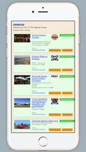 Space Coast Fun Guide App(圖4)-速報App