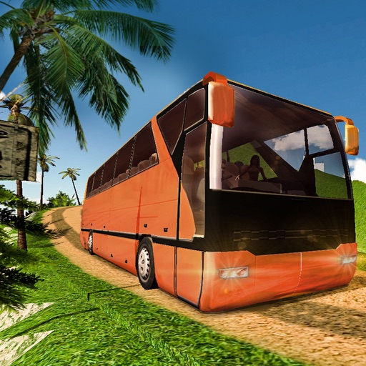 Offroad Tourist Bus Driving Transport Simulator icon