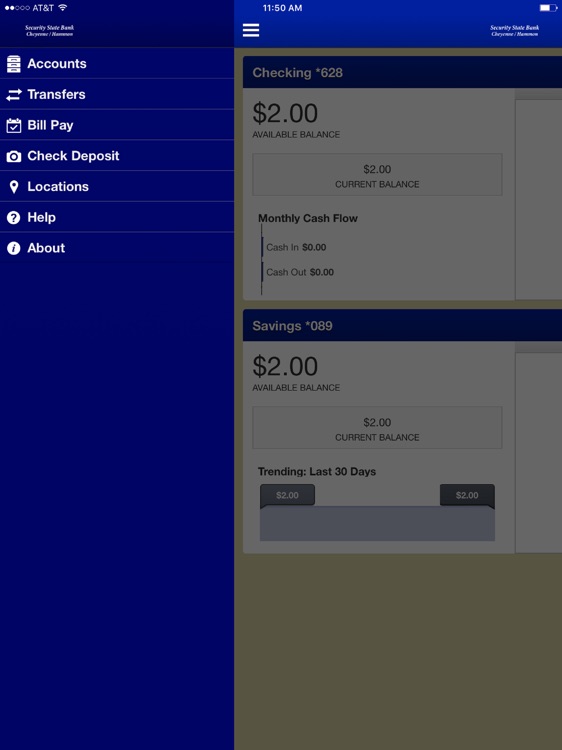 Security State Bank OK for iPad