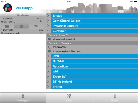 WIONapp screenshot 2
