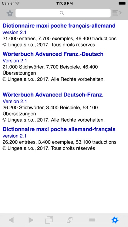 Wörterbuch Französisch-Deutsch Lingea