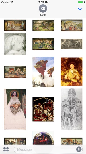 Ford Madox Brown Artworks Stickers(圖3)-速報App