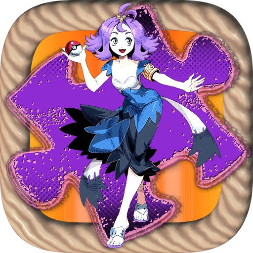 Anime Girls Jigsaw Collection Learning For Kids Icon