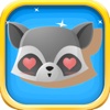 Cute Racoon Stickers - Racoon Emoji Stickers Pack