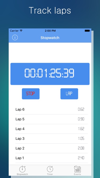 Chrono Ultimate - stopwatch, timer and countdown