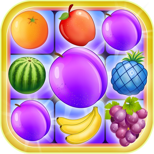 Fruit Splash: Match-3 Fresh Link Mania Paradise Icon
