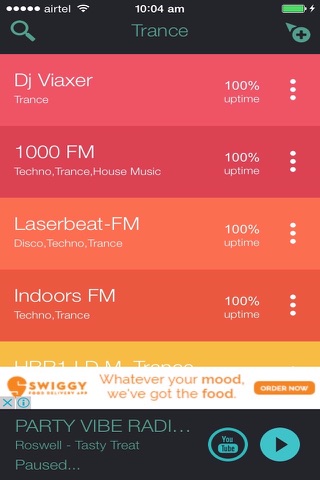 Trance Music Radio Stations screenshot 2