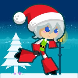 Santa Girl Run ~ Runner & Racing Games For Free