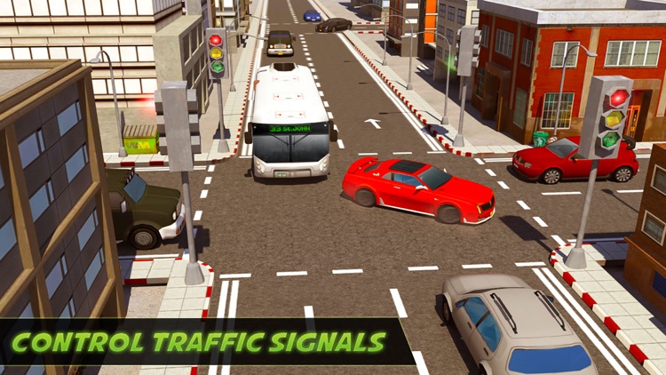 City Traffic Control Rush Hour Driving 3D Sim: PRO screenshot-4