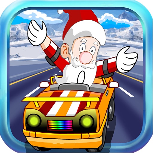 Santa Car Race － Christmas Gifts Collection iOS App