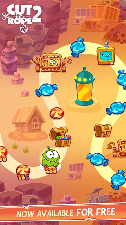 Cut The Rope 2: Om Nom's Adventure screenshot-4