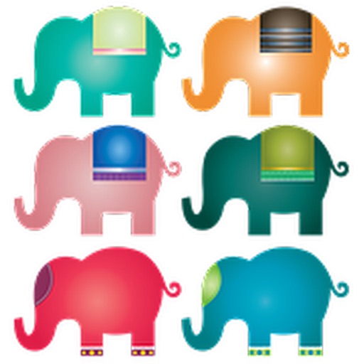 Elephant Sticker Pack Icon