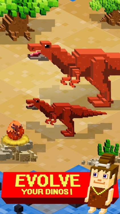 Jurassic Pixel Craft : Block dinosaur world games screenshot-3