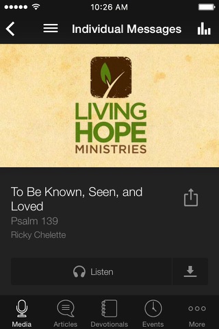 Living Hope Ministries screenshot 2