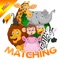 Animal puzzle matching picture game