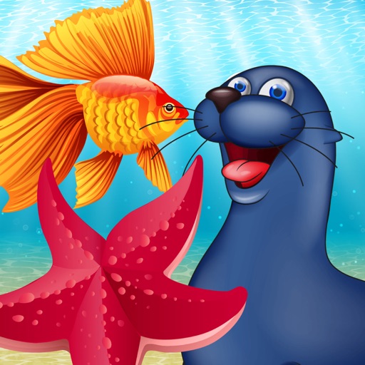 Sea Animals Early Learning Flashcards iOS App