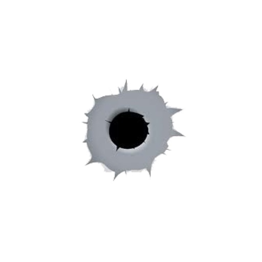 Animated Bullet Holes Sticker Pack by Strut Technologies