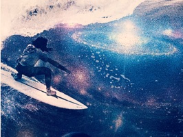 Galactic Surf Stickers