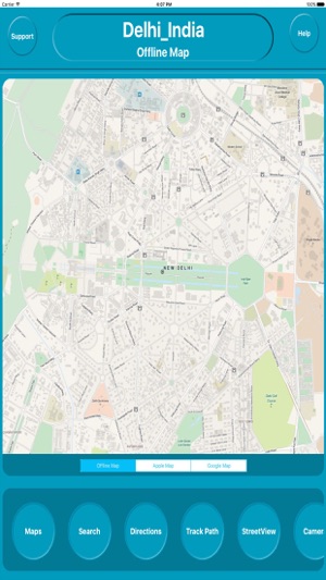 Delhi India Offline City Maps Navigation