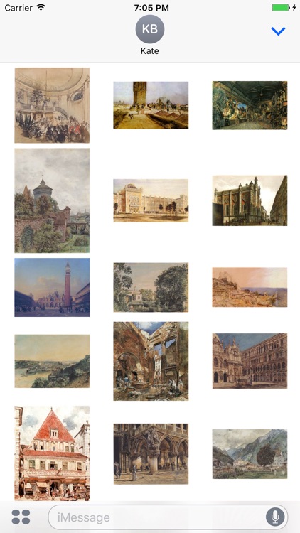Rudolf Von Alt Artworks Stickers screenshot-3